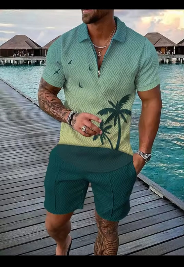 Tropical Escape – Stylish & Summer Men's Set"