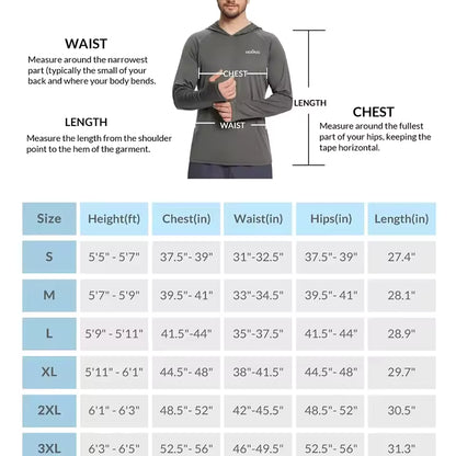 Long-sleeve hooded T-shirt