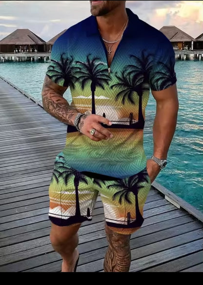 Tropical Escape – Stylish & Summer Men's Set"